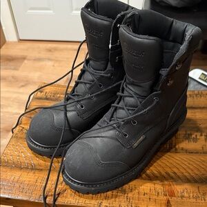 Chippewa Rugged Black Men's Boots